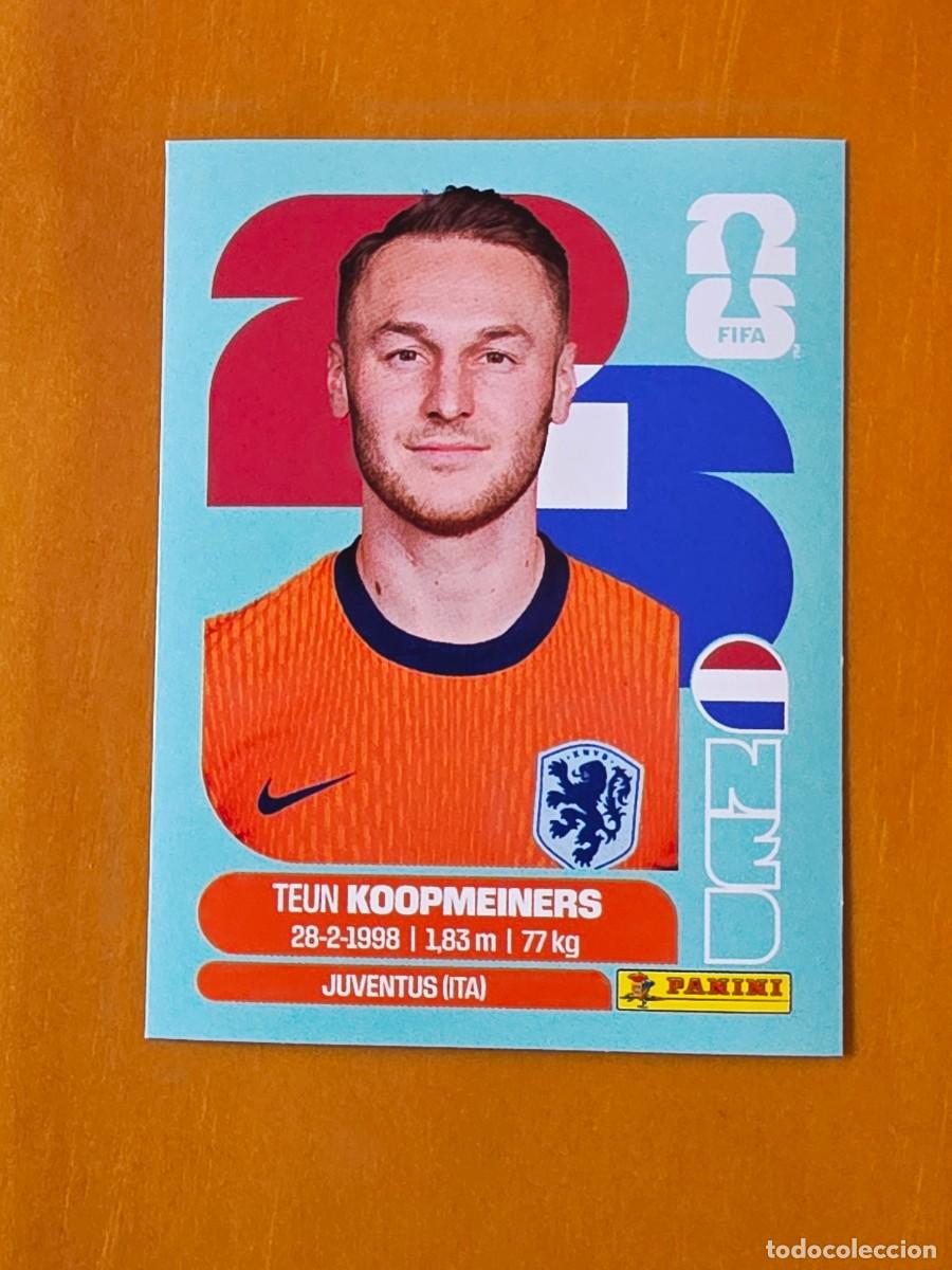 Cromos de f&uacute;tbol: NED 12 Teun Koopmeiners, Pa&iacute;ses Bajos Holanda, Panini FIFA World Cup Mundial 2026 Sticker