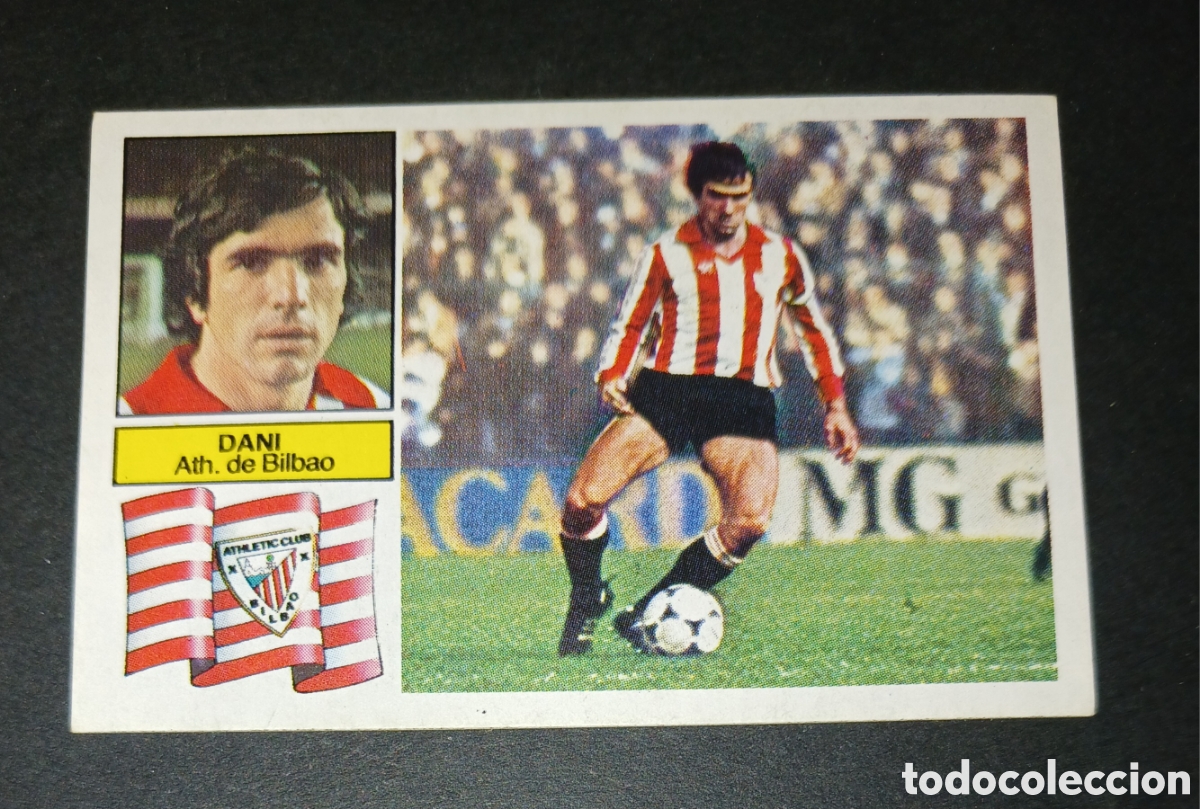 Cromos de f&uacute;tbol: Cromo Dani Athletic de Bilbao Ediciones Este Liga 1982-1983 (82-83) Nunca Pegado Sin Pegar
