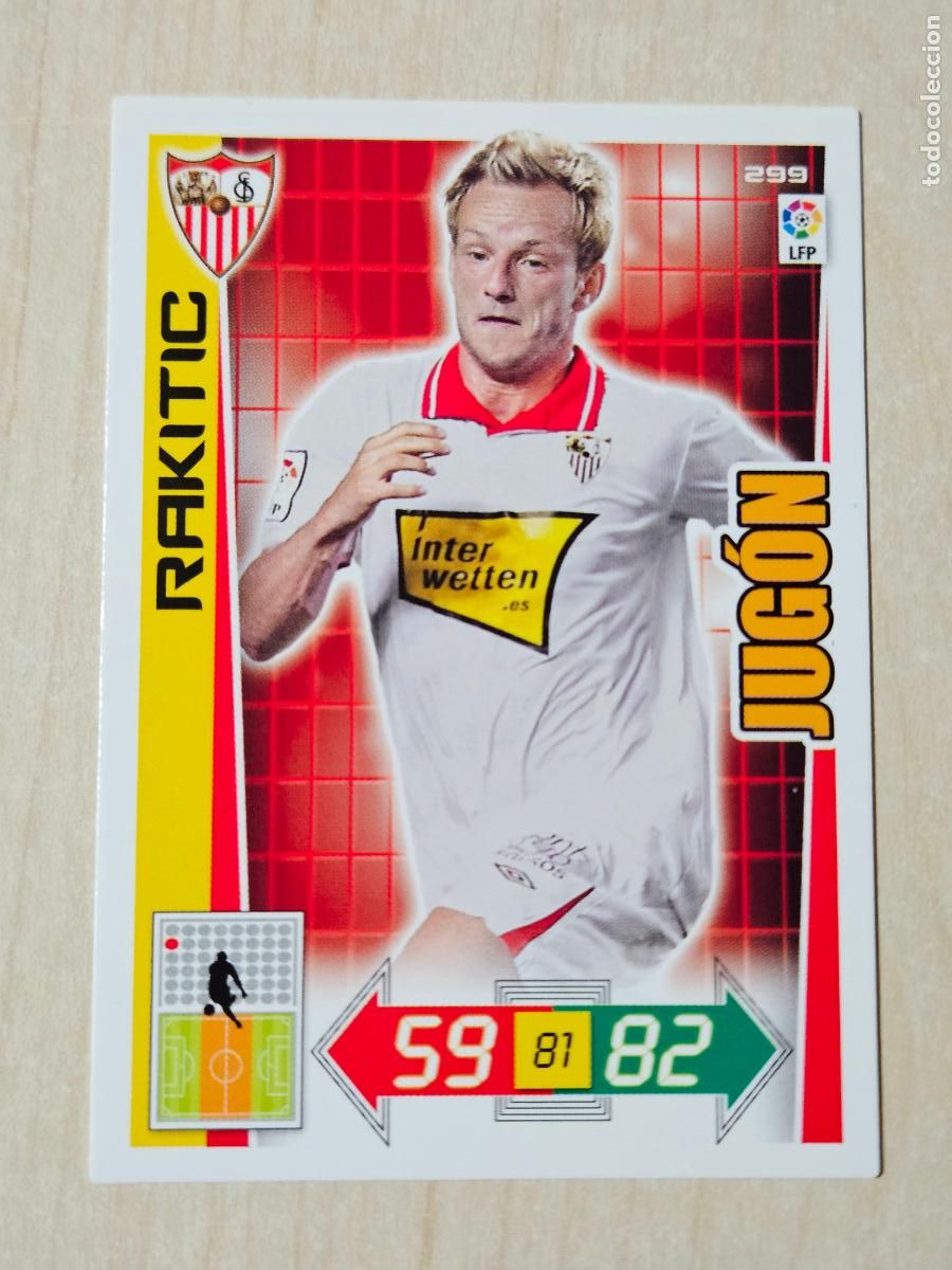 Figurine di Calcio: FICHA N&ordm; 299 RAKITIC - ADRENALYN 12 13 - PANINI 2012 -13 - CROMO - SEVILLA