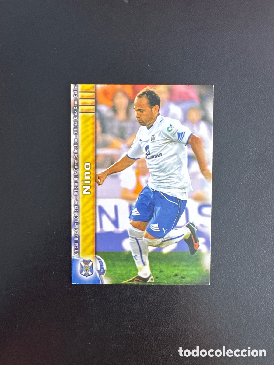 Fu&szlig;ball-Sticker: NINO TENERIFE NUMERO 532 MUNDICROMO 2009 LAS FICHAS QUIZ DE LA LIGA 2010