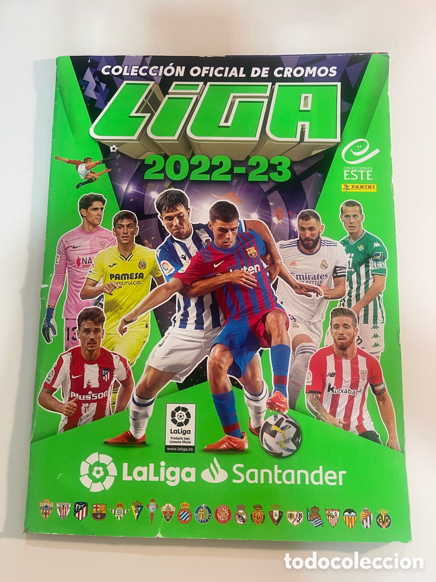Figurine di Calcio: album de cromos LIGA 2022-23 Coleccciones Este Panini completo