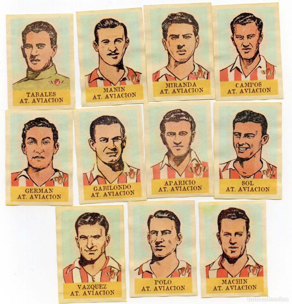 Cromos de f&uacute;tbol: AT, AVIACCION 1941, DE CHOCOLATES EUREKA, - Foto 1