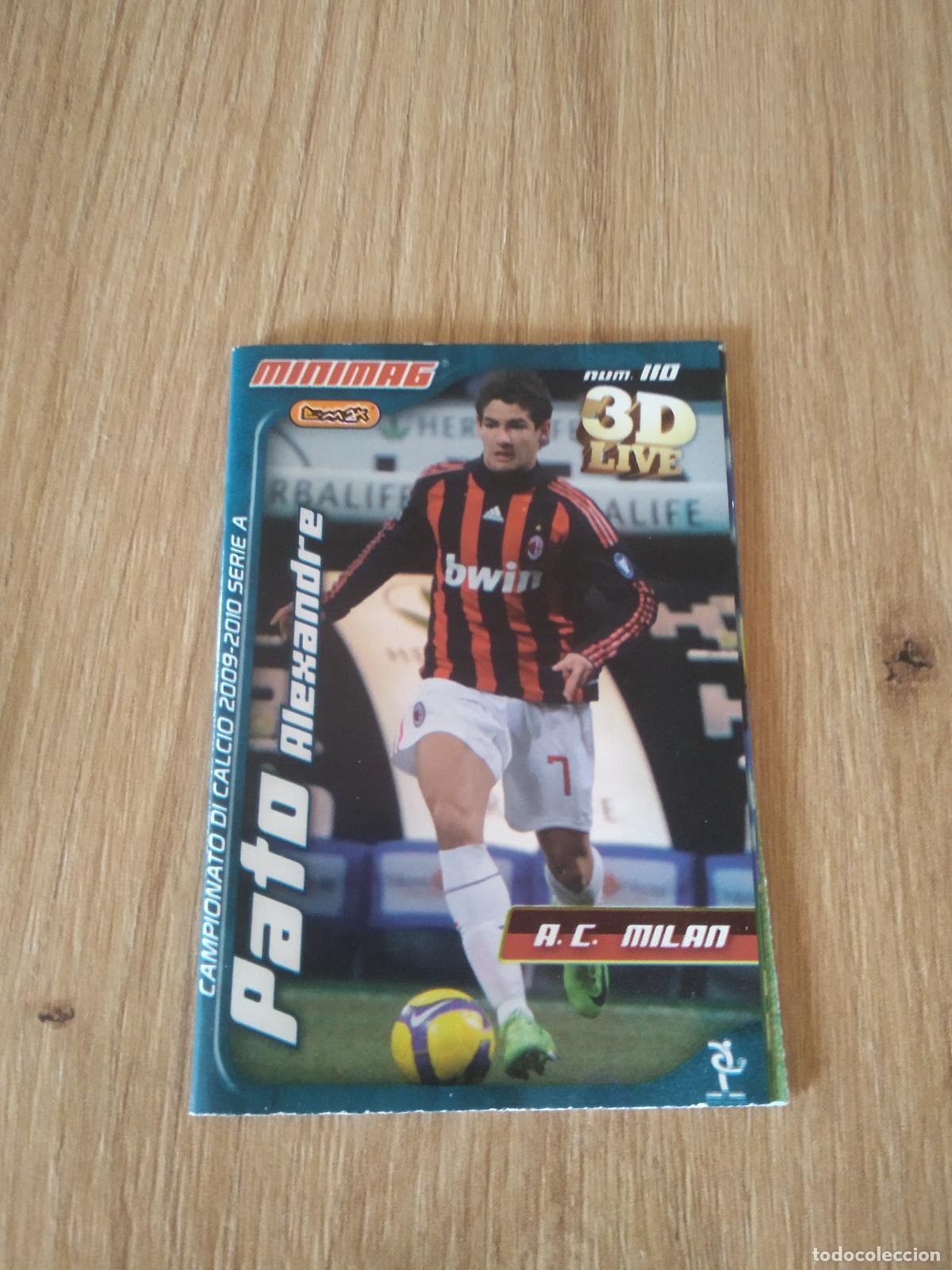 Cromos de f&uacute;tbol: 110 ALEXANDRE PATO AC MILAN MINIMAG 2009-2010 FUTBOL LIGA ITALIA SERIE A CALCIATORI 09-10