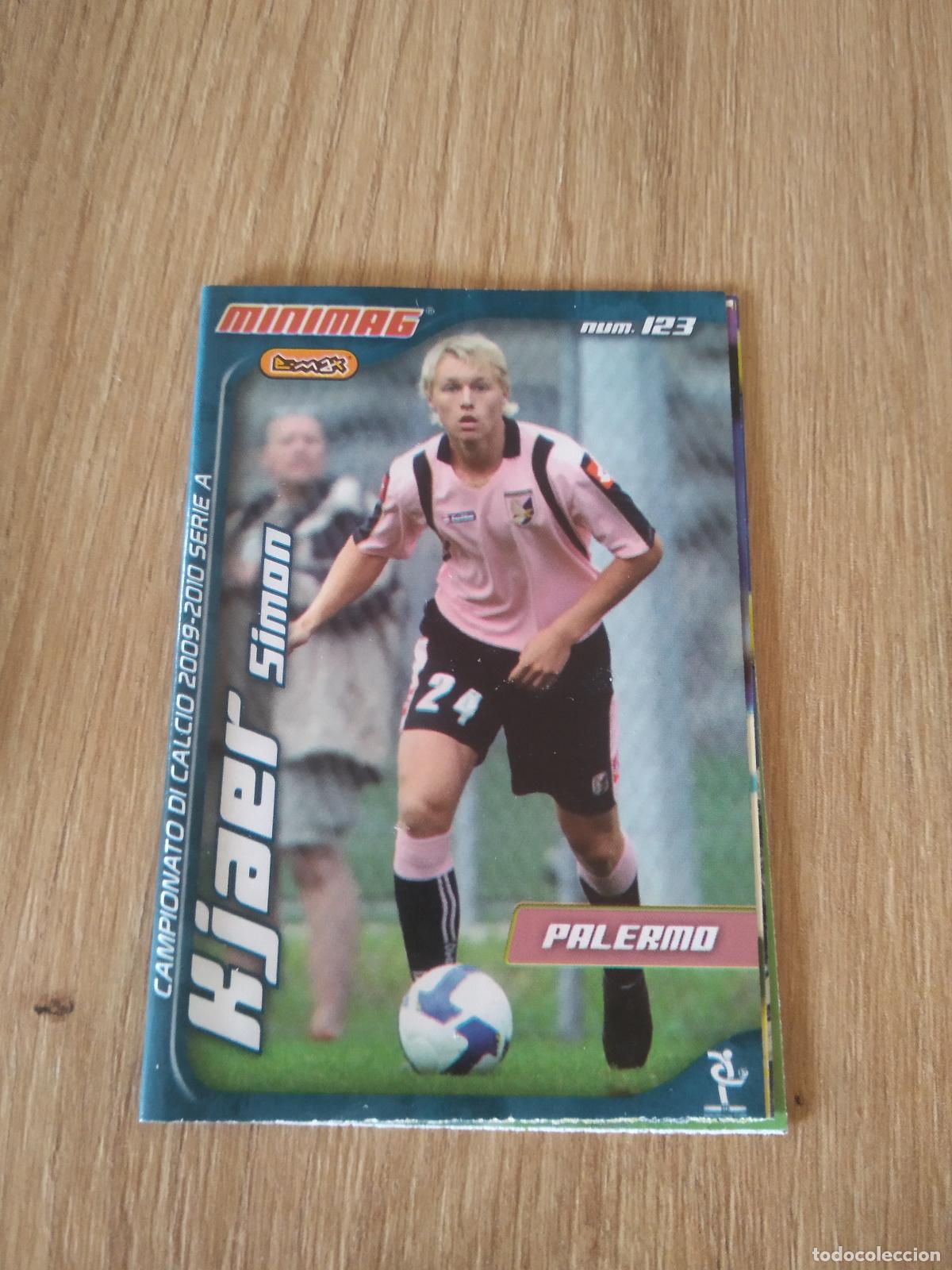 Cromos de f&uacute;tbol: 123 SIMON KJAER PALERMO MINIMAG 2009-2010 FUTBOL LIGA ITALIA SERIE A CALCIATORI 09-10