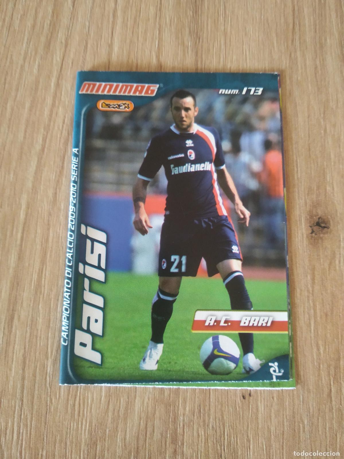 Cromos de f&uacute;tbol: 173 PARISI BARI MINIMAG 2009-2010 FUTBOL LIGA ITALIA SERIE A CALCIATORI 09-10