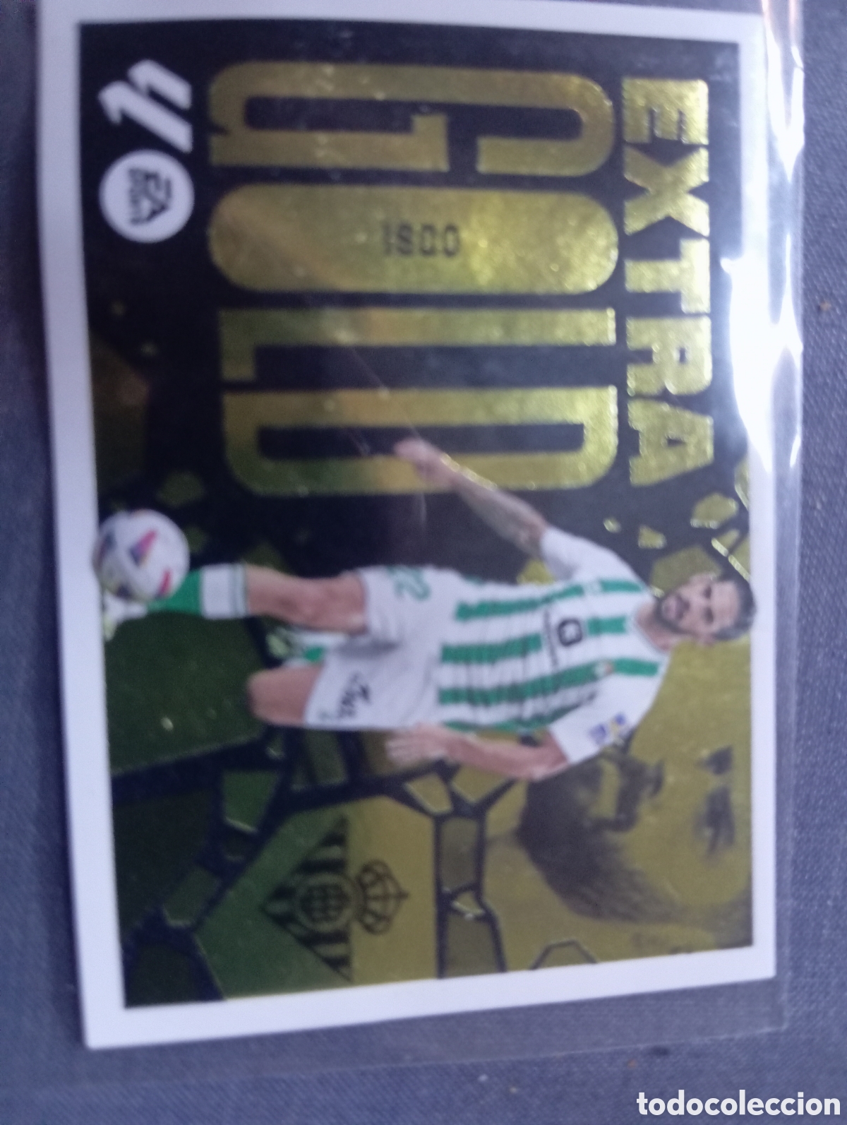 Cromos de f&uacute;tbol: Isco EXTRA GOLD/ LIGA ESTE 2024/25