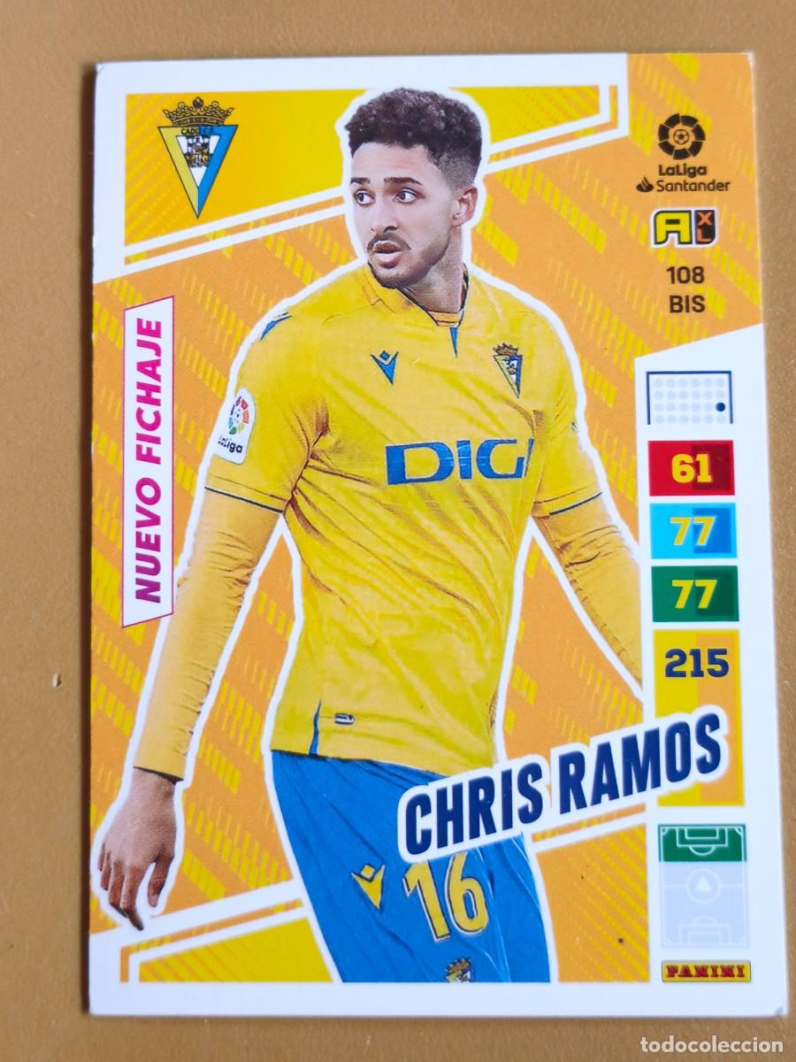 Cromos de f&uacute;tbol: chris ramos, 2022 23 nuevo fichaje