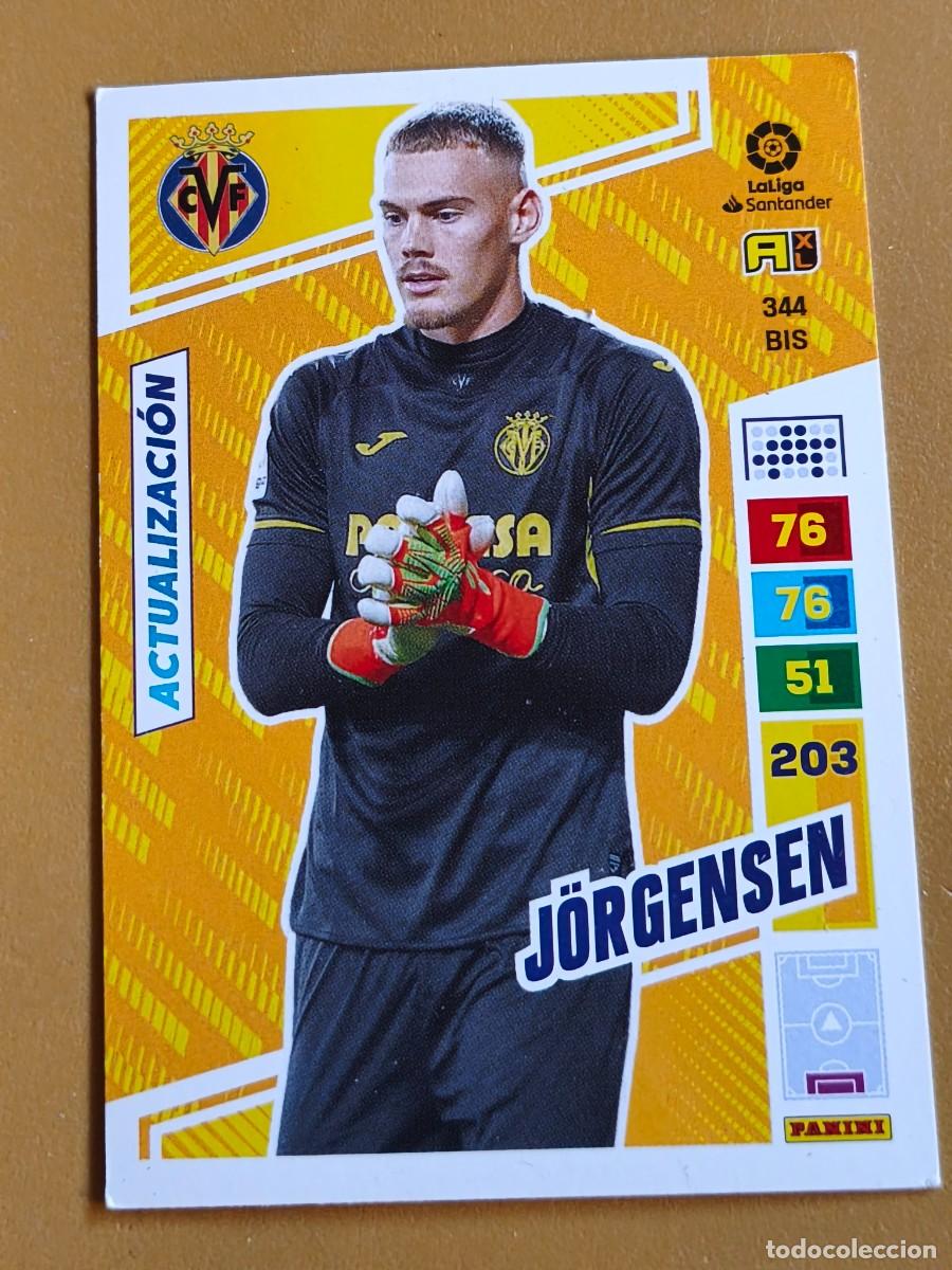 Cromos de f&uacute;tbol: jorgensen, 2022 23 actualizacion