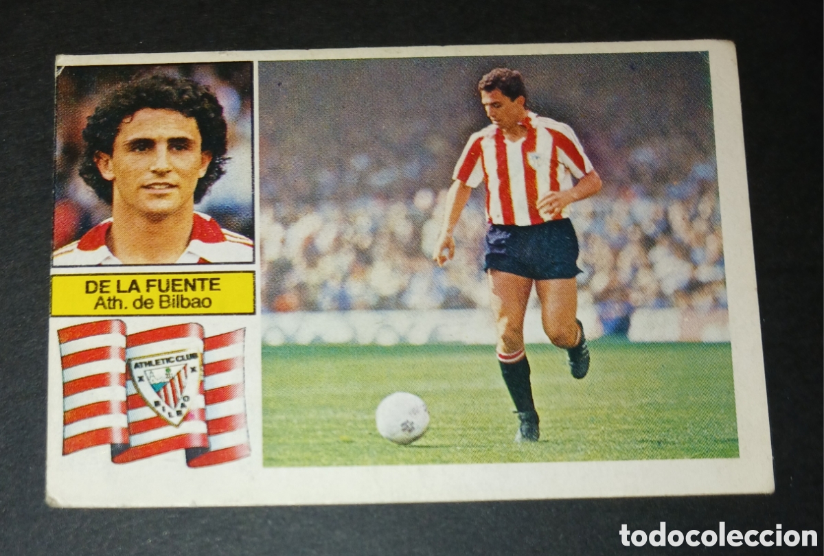 Cartes &agrave; collectionner de Football: Cromo De la Fuente Athletic de Bilbao Ediciones Este Liga 1982-1983 (82-83) Nunca Pegado Sin Pegar