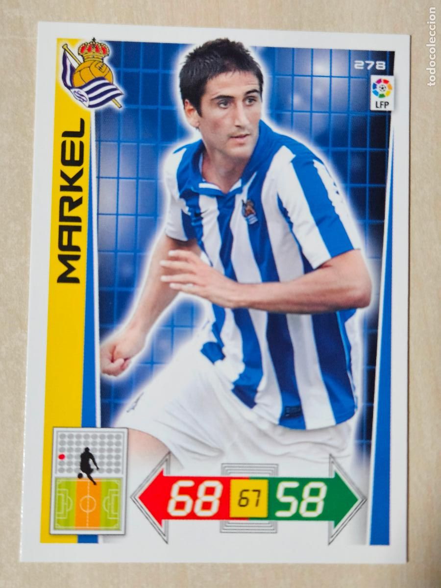 Cromos de f&uacute;tbol: FICHA N&ordm; 278 MARKEL - ADRENALYN 12 13 - PANINI 2012 -13 - CROMO - REAL SOCIEDAD