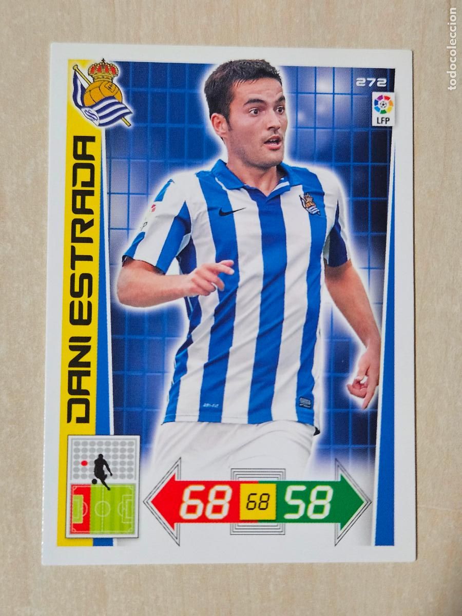Cromos de f&uacute;tbol: FICHA N&ordm; 272 DANI ESTRADA - ADRENALYN 12 13 - PANINI 2012 -13 - CROMO - REAL SOCIEDAD