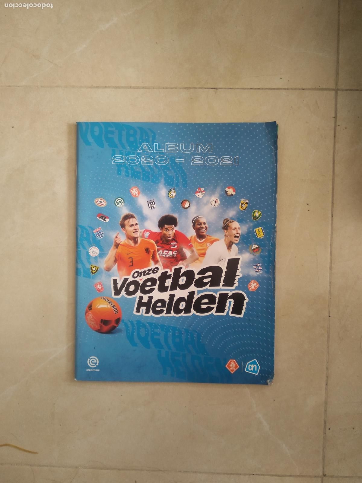 Cromos de f&uacute;tbol: ALBUM VACIO CROMO FUTBOL EREDIVISIE 20-21 LIGA PAISES BAJOS HOLANDA 2020-2021