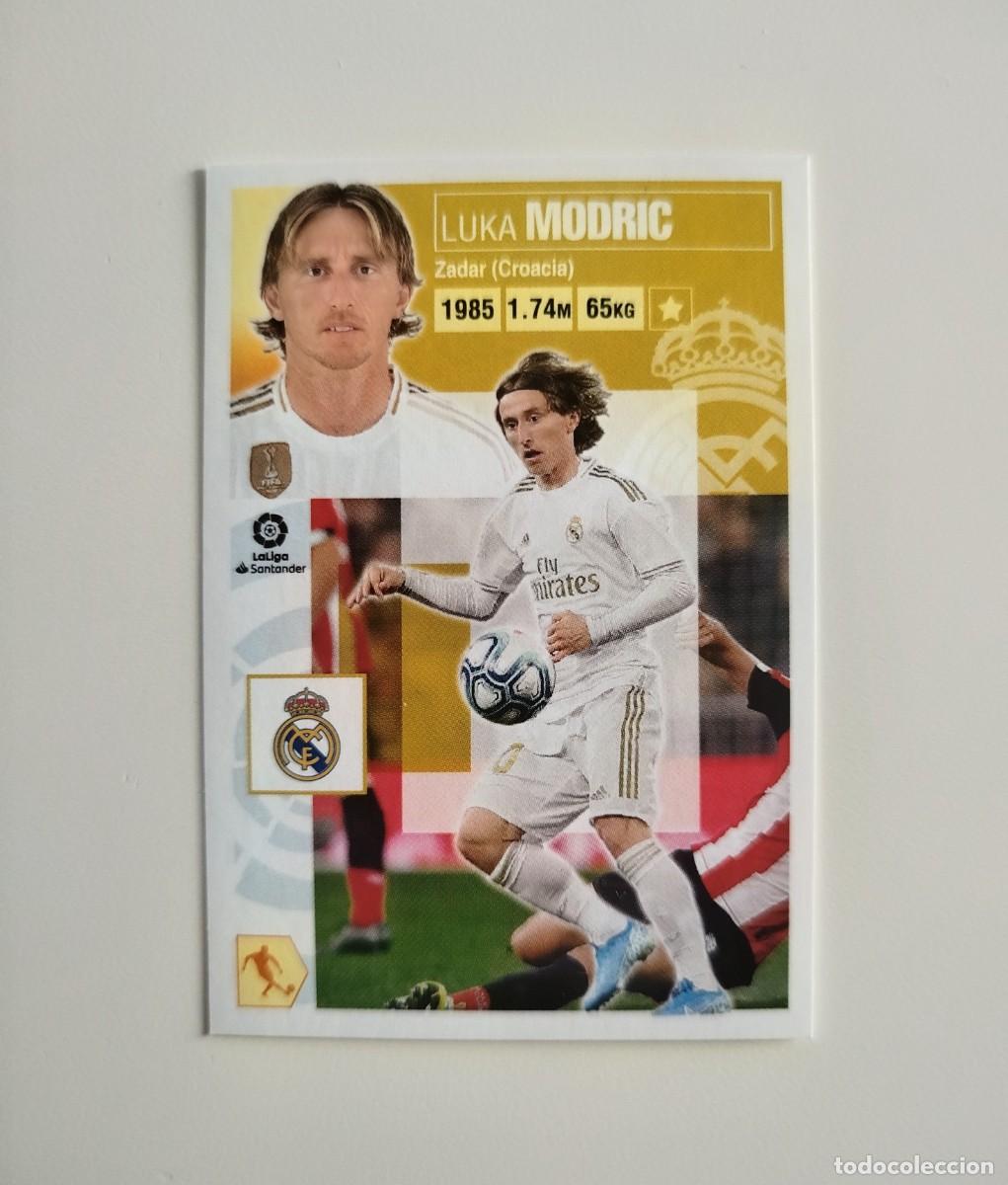 Cromos de f&uacute;tbol: Modric 12 SIN PEGAR NUNCA PEGADO Real Madrid CF Liga Ediciones Este 20 21 / 2020 2021