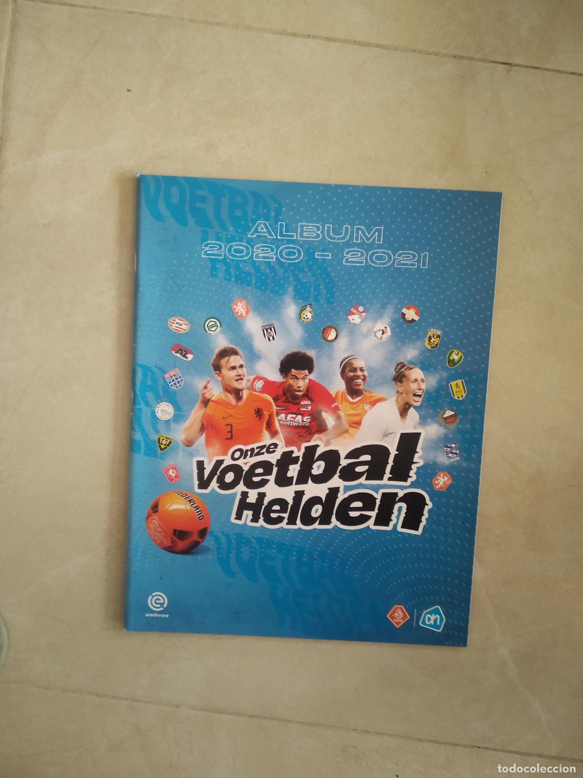 Cromos de f&uacute;tbol: ALBUM VACIO CROMO FUTBOL EREDIVISIE 20-21 LIGA PAISES BAJOS HOLANDA 2020-2021