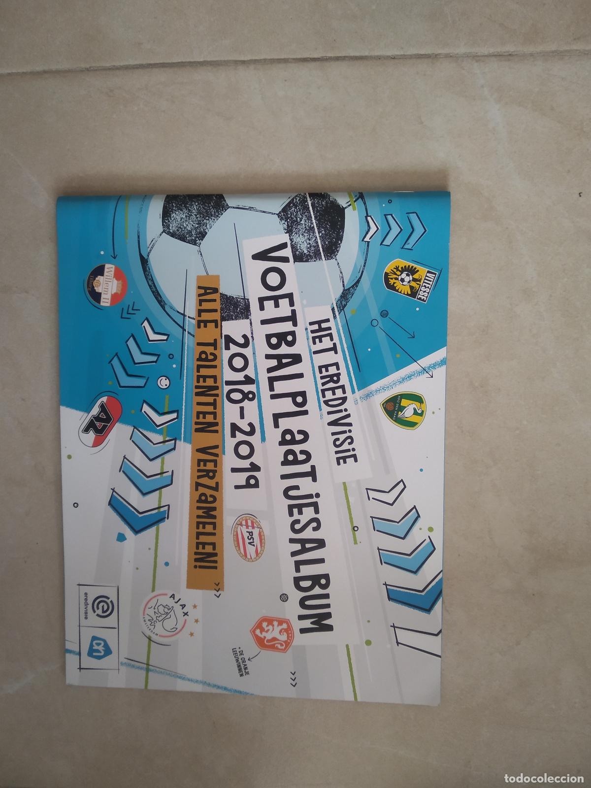 Cromos de f&uacute;tbol: ALBUM VACIO CROMO FUTBOL EREDIVISIE 18-19 LIGA PAISES BAJOS HOLANDA 2018-2019