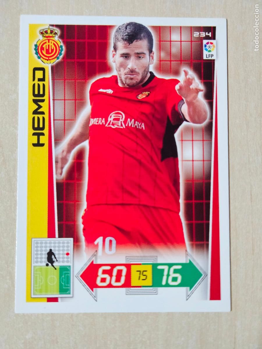 Cartes &agrave; collectionner de Football: FICHA N&ordm; 234 MEDED - ADRENALYN 12 13 - PANINI 2012 -13 - CROMO - MALLORCA