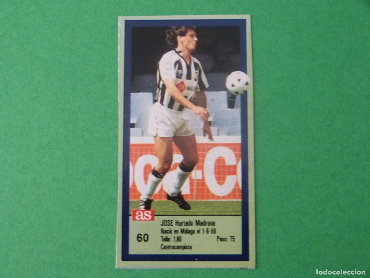 Cromos de f&uacute;tbol: CROMO FUTBOL JOSE C.D.CASTELLON RECORTADO N&ordm; 60 ASES DE LA LIGA 1989-1990/89-90 DIARIO AS