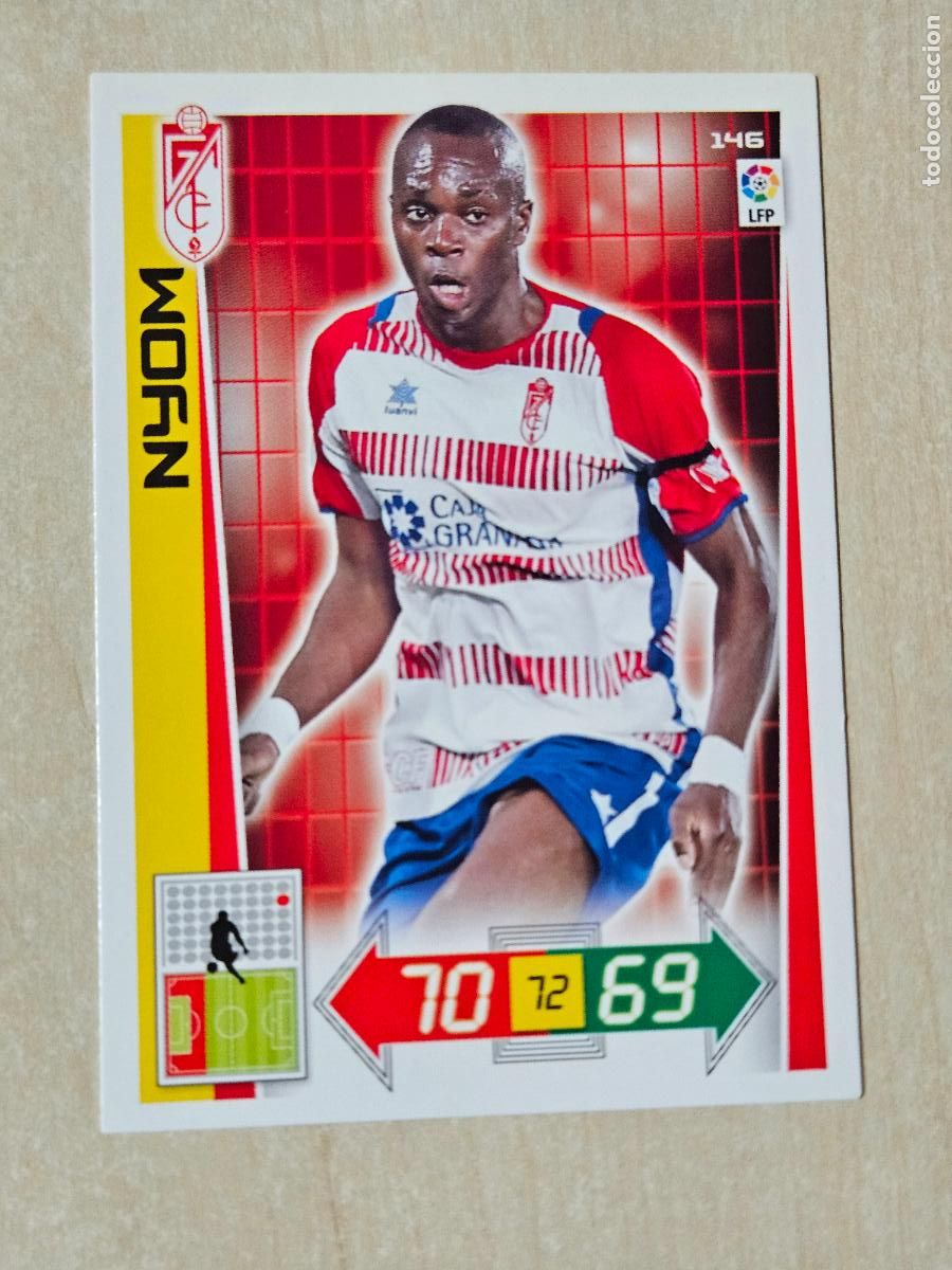 Cromos de f&uacute;tbol: FICHA N&ordm; 146 NYOM - ADRENALYN 12 13 - PANINI 2012 -13 - CROMO - GRANADA