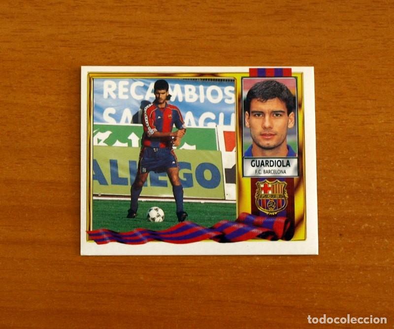 Cromos de f&uacute;tbol: Barcelona - Guardiola - Ediciones Este Liga 1995-1996, 95-96 - Nunca Pegado