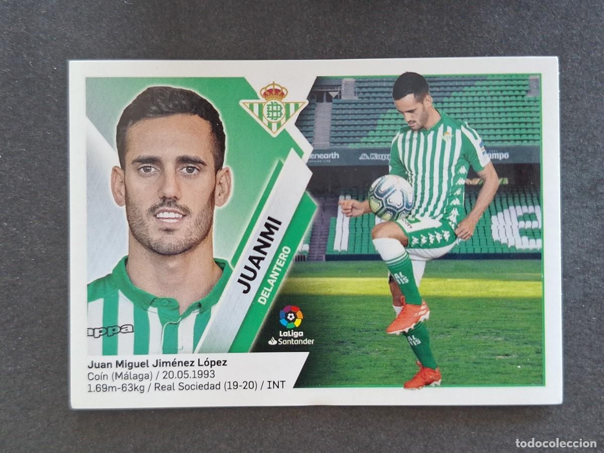 Cromos de Futebol: L2 JUANMI REAL BETIS BALOMPIE LIGA ESTE 2019 2020 19 20 NUNCA PEGADO SIN PEGAR