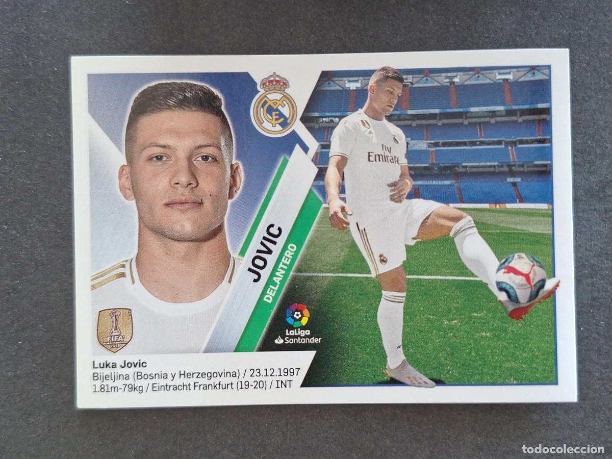Cromos de Futebol: L2 JOVIC REAL MADRID LIGA ESTE 2019 2020 19 20 NUNCA PEGADO SIN PEGAR