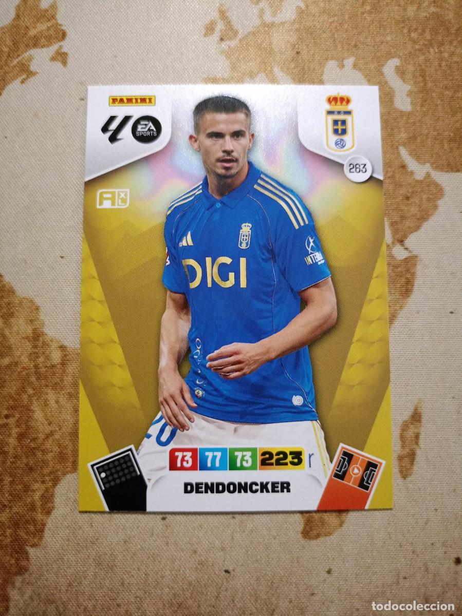 Cromos de f&uacute;tbol: Oviedo 263 DENDONCKER Adrenalyn 2025-26