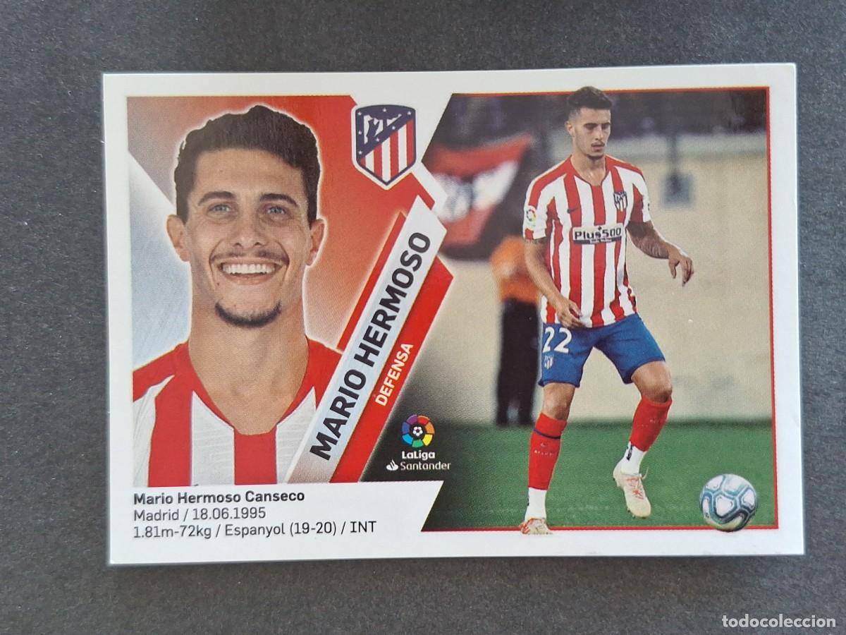 Cromos de f&uacute;tbol: L2 MARIO HERMOSO ATLETICO DE MADRID COLOCA LIGA ESTE 2019 2020 19 20 NUNCA PEGADO SIN PEGAR