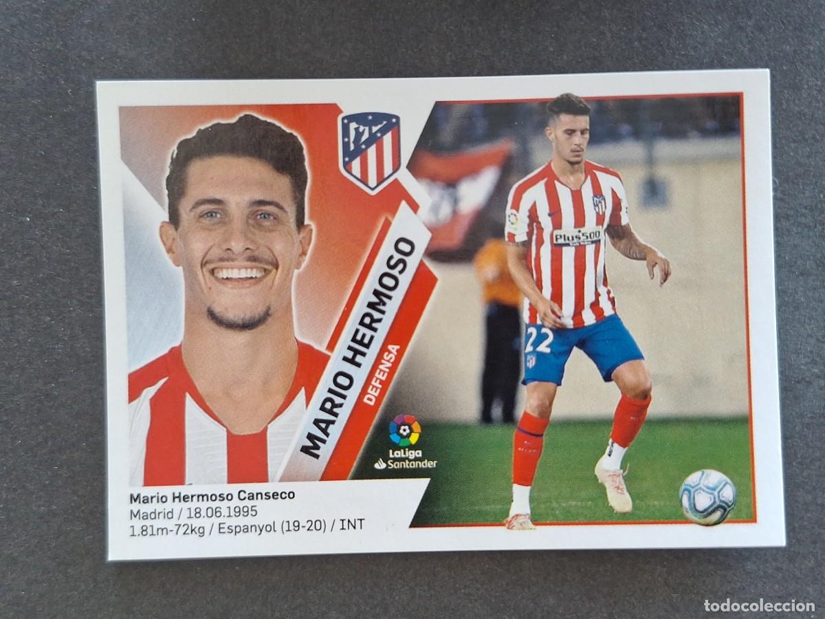 Cromos de f&uacute;tbol: L2 MARIO HERMOSO ATLETICO DE MADRID COLOCA LIGA ESTE 2019 2020 19 20 NUNCA PEGADO SIN PEGAR