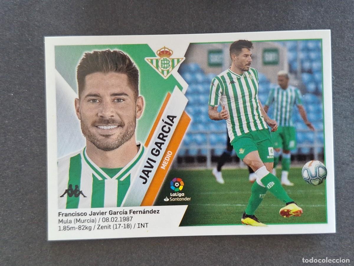 Cromos de Futebol: L2 JAVI GARCIA REAL BETIS BALOMPIE COLOCA LIGA ESTE 2019 2020 19 20 NUNCA PEGADO SIN PEGAR