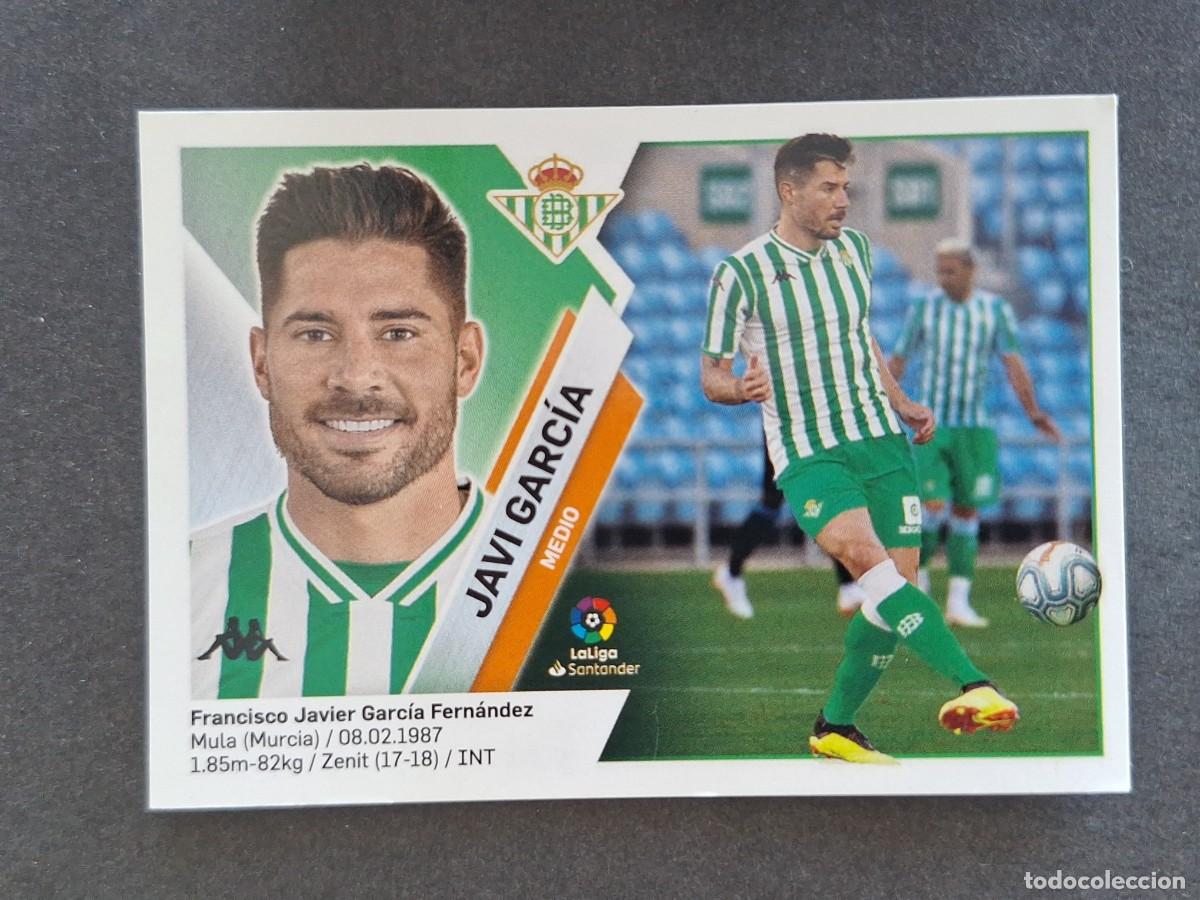 Fu&szlig;ball-Sticker: L2 JAVI GARCIA REAL BETIS BALOMPIE COLOCA LIGA ESTE 2019 2020 19 20 NUNCA PEGADO SIN PEGAR
