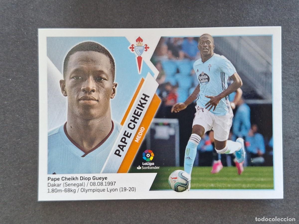 Football Stickers: L2 PAPE CHEIKH CELTA DE VIGO COLOCA LIGA ESTE 2019 2020 19 20 NUNCA PEGADO SIN PEGAR