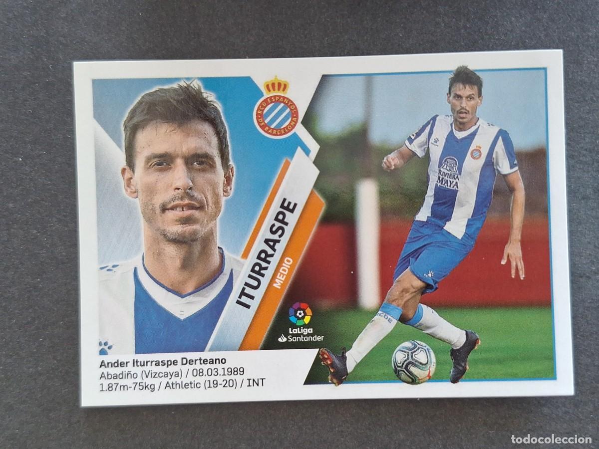Cromos de f&uacute;tbol: L2 ITURRASPE R. C. D. ESPA&Ntilde;OL COLOCA LIGA ESTE 2019 2020 19 20 NUNCA PEGADO SIN PEGAR