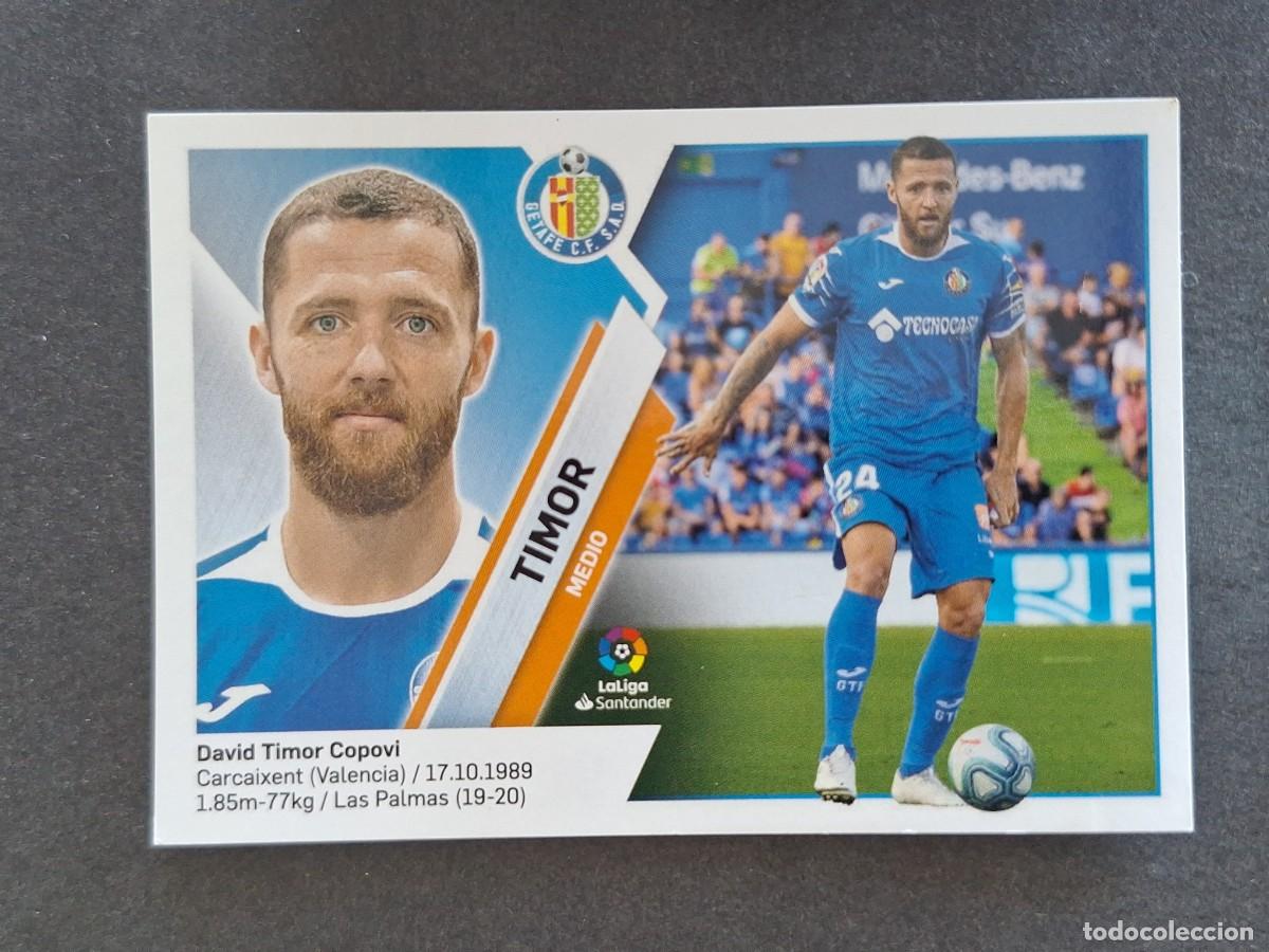 Cromos de f&uacute;tbol: L2 TIMOR GETAFE C. F. COLOCA LIGA ESTE 2019 2020 19 20 NUNCA PEGADO SIN PEGAR