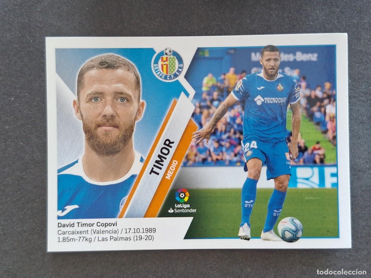 Cromos de f&uacute;tbol: L2 TIMOR GETAFE C. F. COLOCA LIGA ESTE 2019 2020 19 20 NUNCA PEGADO SIN PEGAR