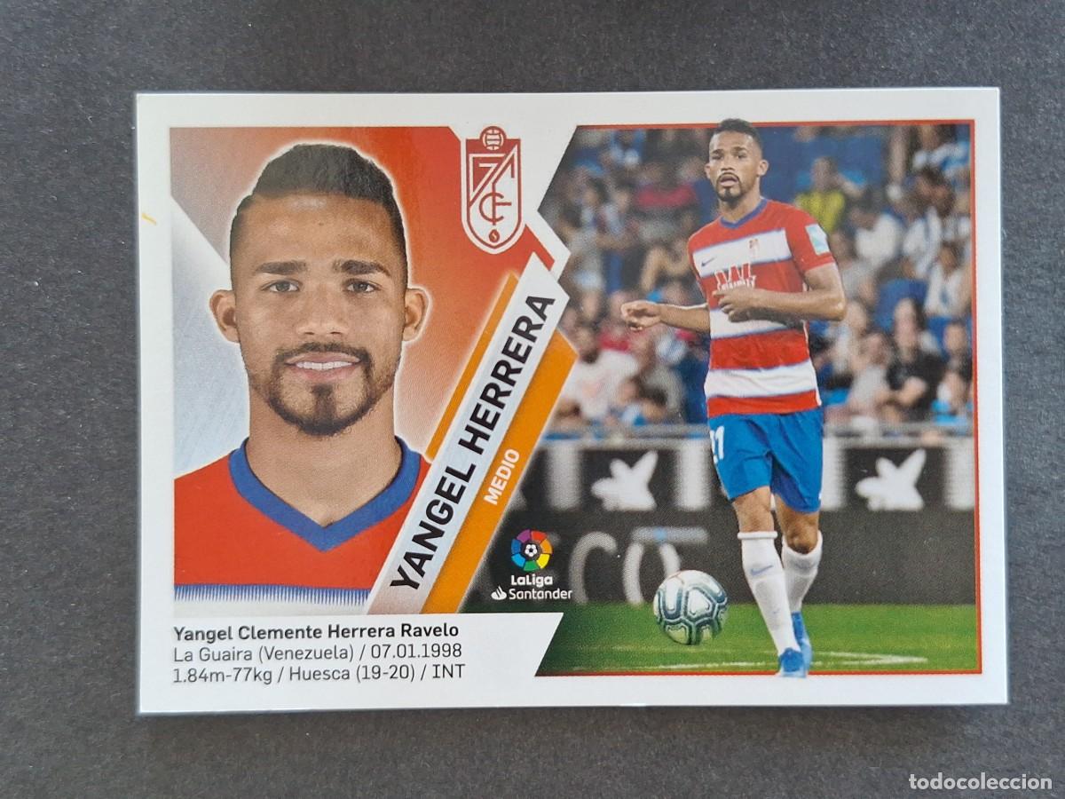 Cromos de f&uacute;tbol: L2 YANGEL HERRERA GRANADA C. F. COLOCA LIGA ESTE 2019 2020 19 20 NUNCA PEGADO SIN PEGAR
