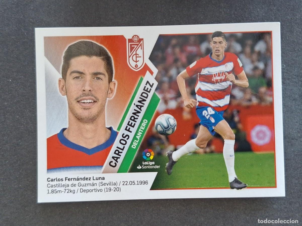 Cromos de f&uacute;tbol: L2 CARLOS FERNANDEZ GRANADA C. F. COLOCA LIGA ESTE 2019 2020 19 20 NUNCA PEGADO SIN PEGAR