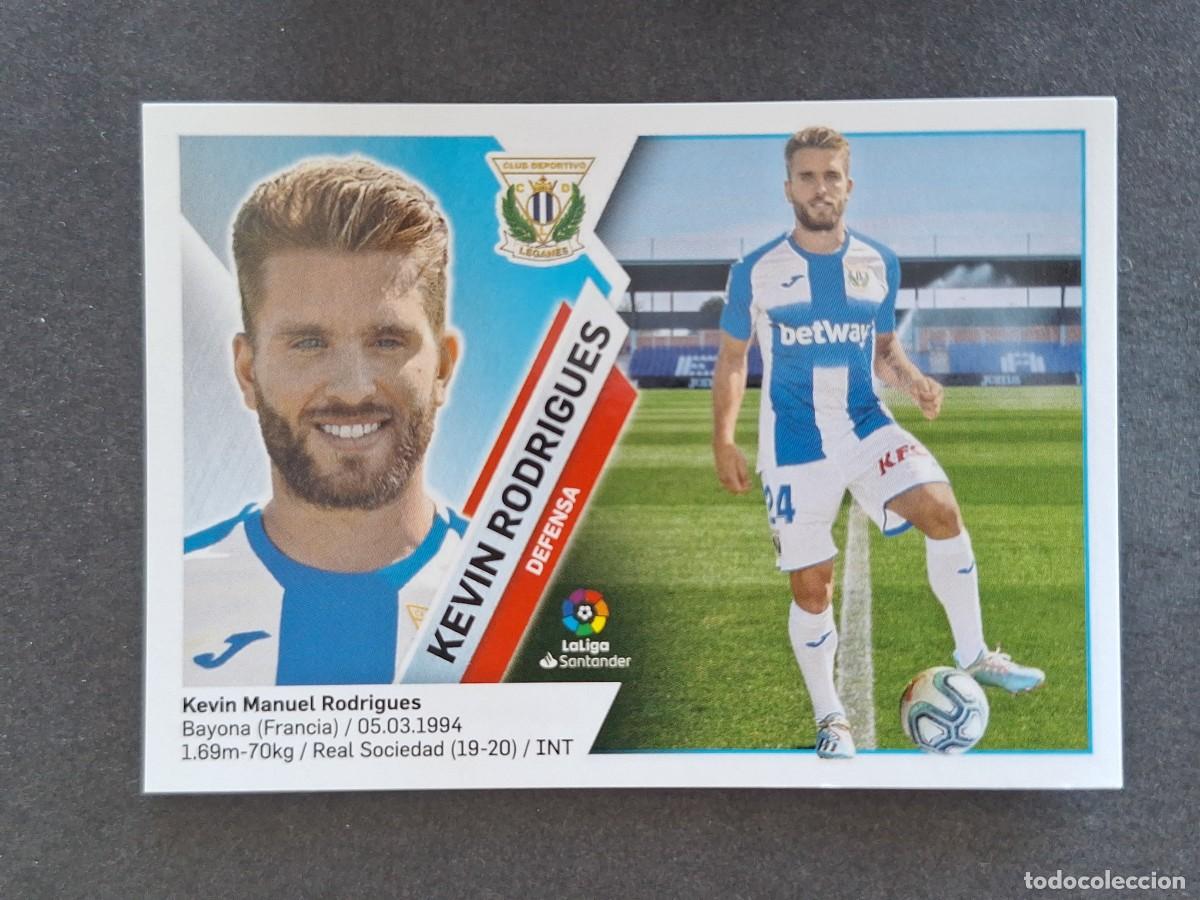 Cromos de f&uacute;tbol: L2 KEVIN RODRIGUES C. D. LEGANES COLOCA LIGA ESTE 2019 2020 19 20 NUNCA PEGADO SIN PEGAR
