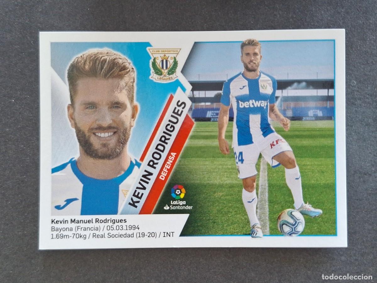 Cromos de f&uacute;tbol: L2 KEVIN RODRIGUES C. D. LEGANES COLOCA LIGA ESTE 2019 2020 19 20 NUNCA PEGADO SIN PEGAR
