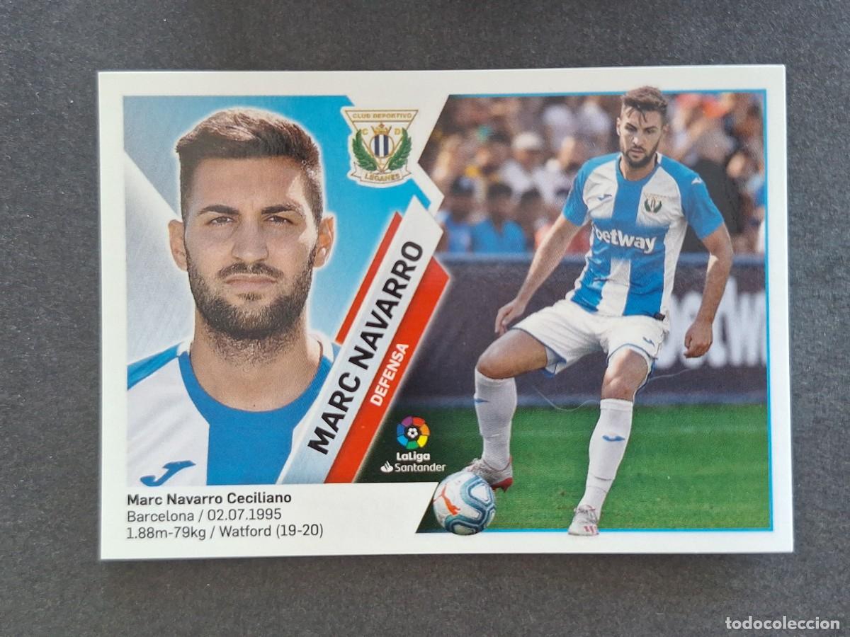 Cromos de f&uacute;tbol: L2 MARC NAVARRO C. D. LEGANES COLOCA LIGA ESTE 2019 2020 19 20 NUNCA PEGADO SIN PEGAR