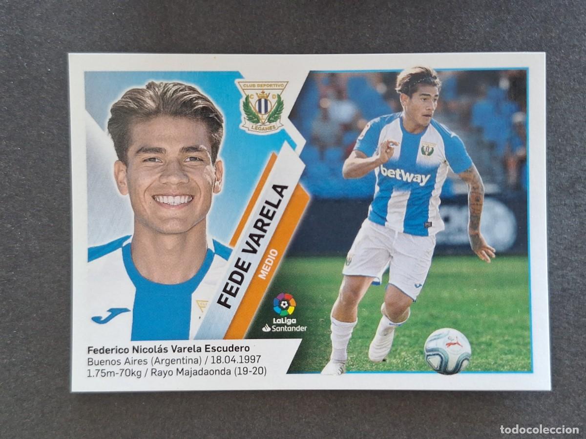 Figurine di Calcio: L2 FEDE VARELA C. D. LEGANES COLOCA LIGA ESTE 2019 2020 19 20 NUNCA PEGADO SIN PEGAR