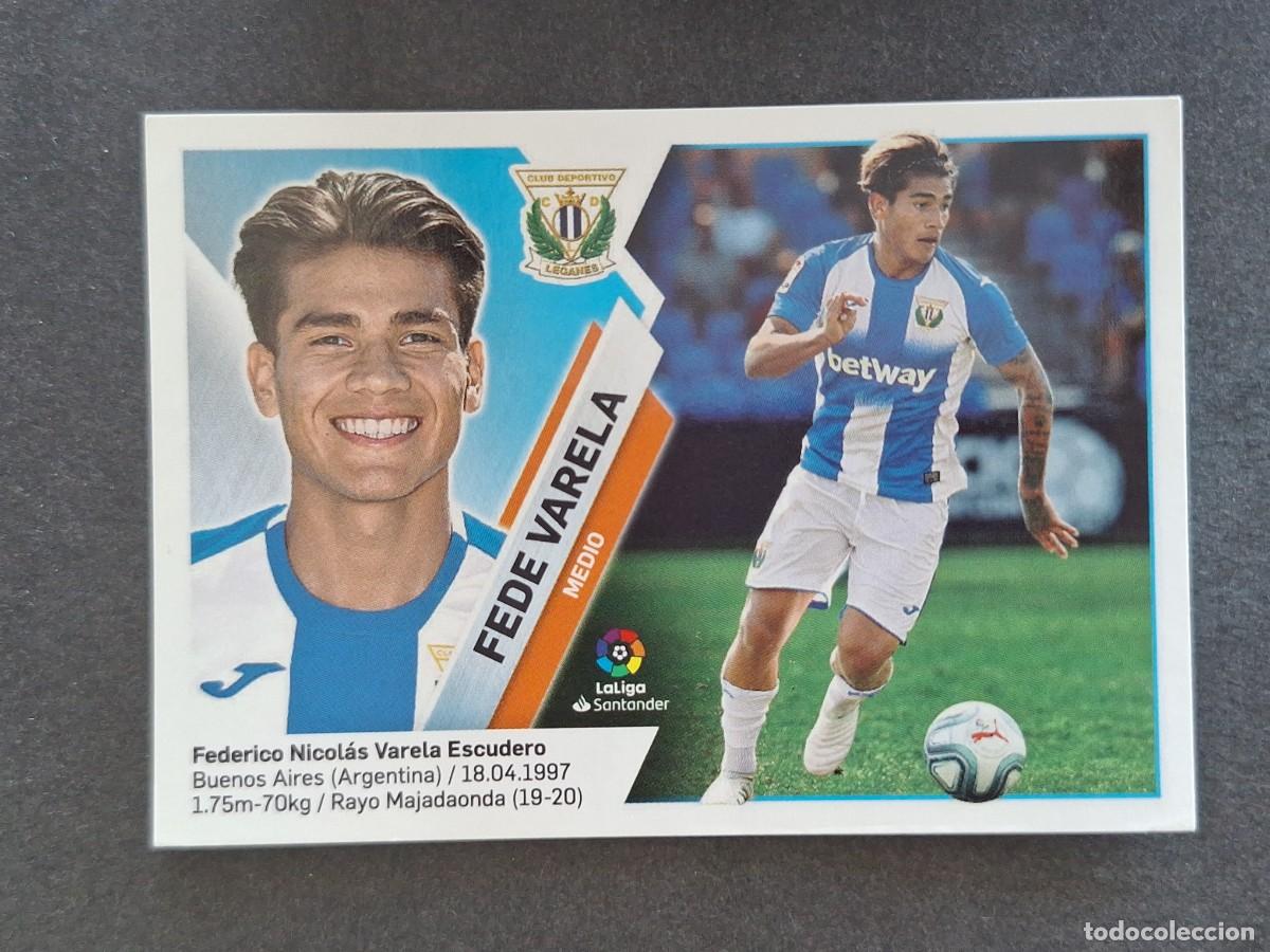 Figurine di Calcio: L2 FEDE VARELA C. D. LEGANES COLOCA LIGA ESTE 2019 2020 19 20 NUNCA PEGADO SIN PEGAR