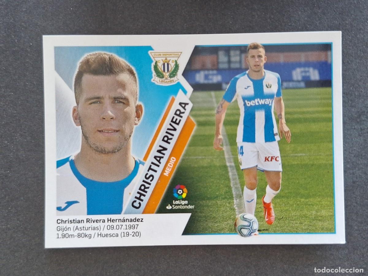 Cromos de Futebol: L2 CHRISTIAN RIVERA C. D. LEGANES COLOCA LIGA ESTE 2019 2020 19 20 NUNCA PEGADO SIN PEGAR