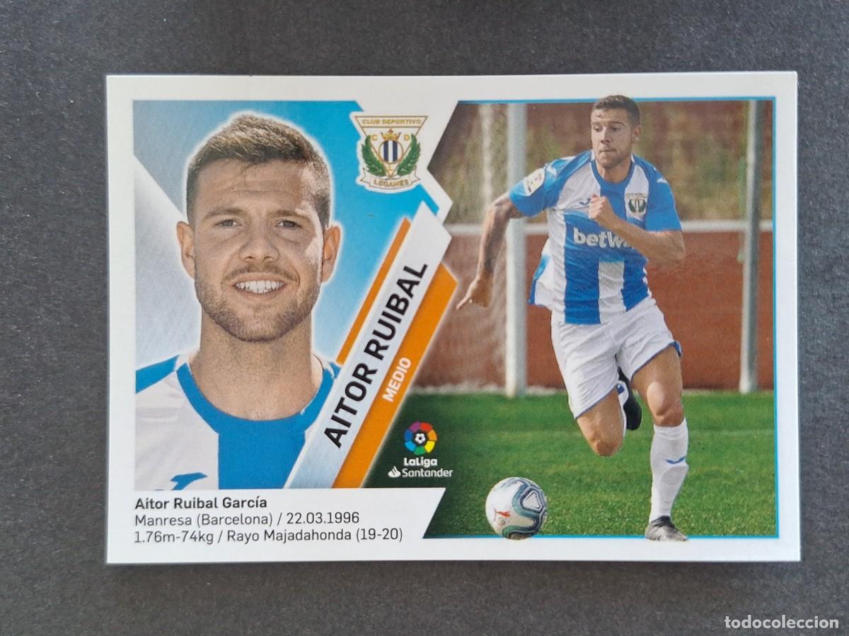 Cromos de Futebol: L2 AITOR RUIBAL C. D. LEGANES COLOCA LIGA ESTE 2019 2020 19 20 NUNCA PEGADO SIN PEGAR