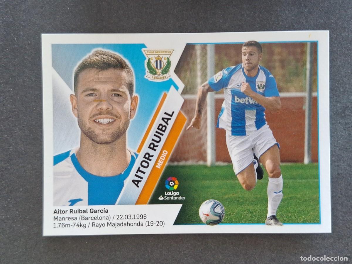 Cromos de Futebol: L2 AITOR RUIBAL C. D. LEGANES COLOCA LIGA ESTE 2019 2020 19 20 NUNCA PEGADO SIN PEGAR