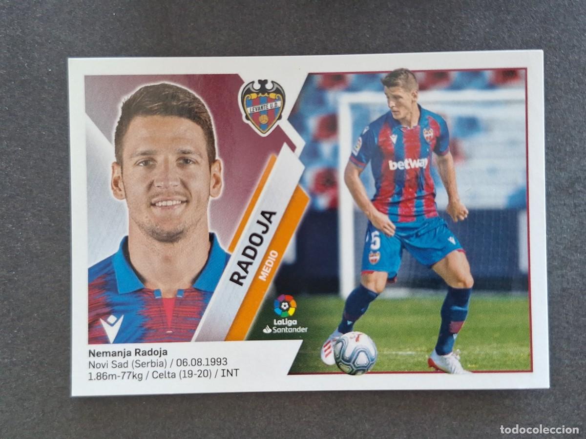 Cromos de f&uacute;tbol: L2 RADOJA LEVANTE U. D. COLOCA LIGA ESTE 2019 2020 19 20 NUNCA PEGADO SIN PEGAR