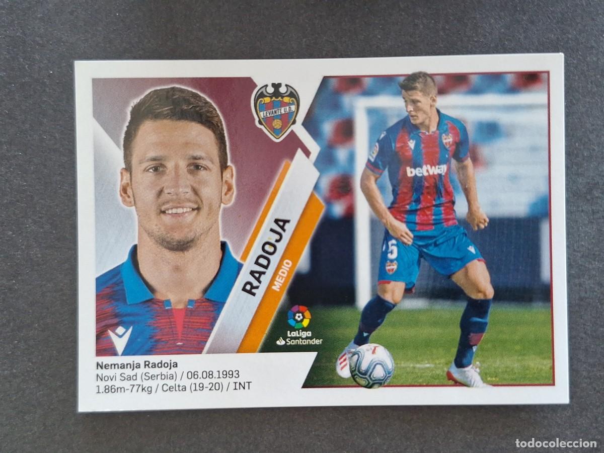Cromos de f&uacute;tbol: L2 RADOJA LEVANTE U. D. COLOCA LIGA ESTE 2019 2020 19 20 NUNCA PEGADO SIN PEGAR