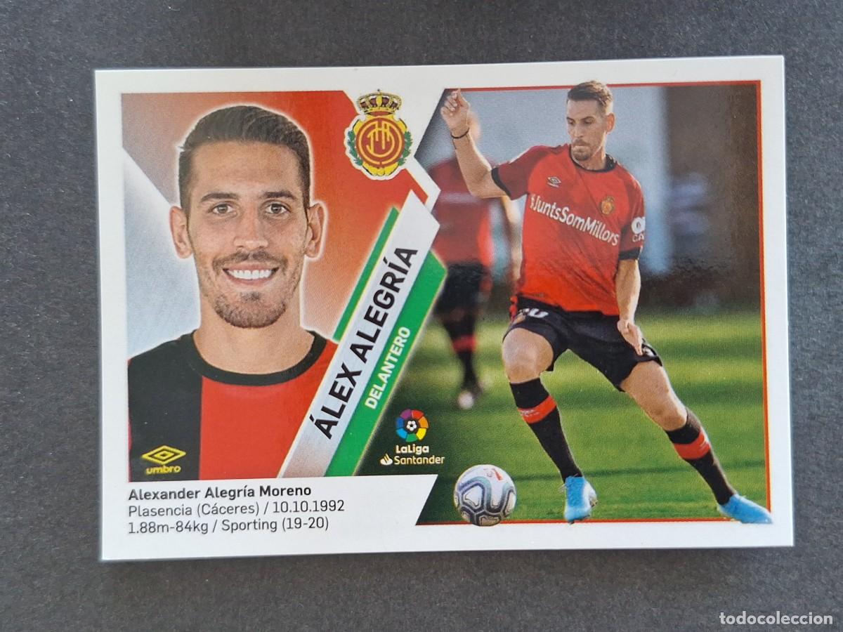 Cromos de f&uacute;tbol: L2 ALEX ALEGRIA R. C. D MALLORCA COLOCA LIGA ESTE 2019 2020 19 20 NUNCA PEGADO SIN PEGAR