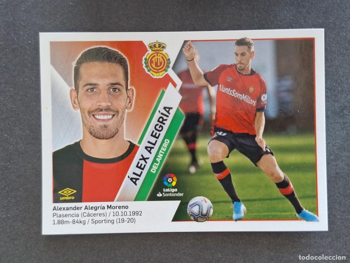 Cromos de f&uacute;tbol: L2 ALEX ALEGRIA R. C. D MALLORCA COLOCA LIGA ESTE 2019 2020 19 20 NUNCA PEGADO SIN PEGAR