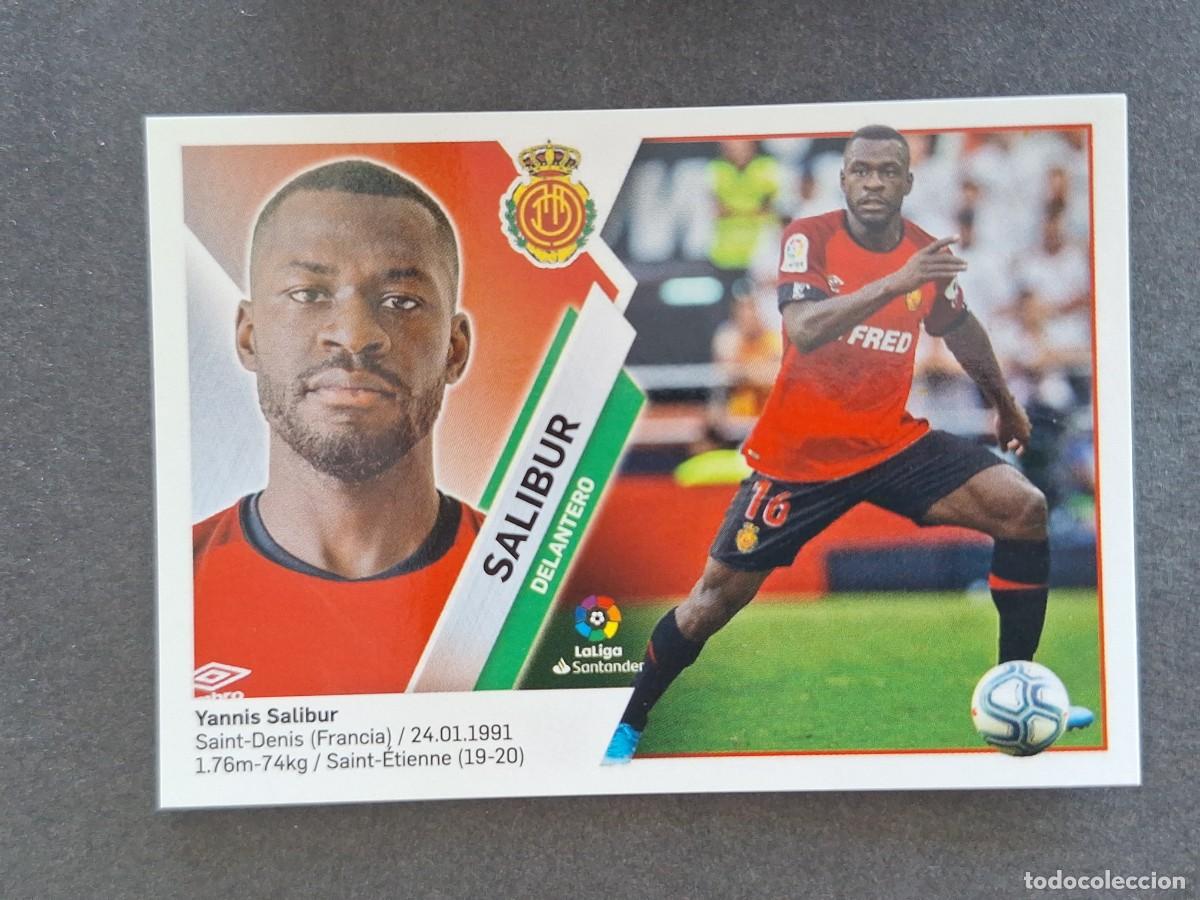 Cromos de f&uacute;tbol: L2 SALIBUR R. C. D MALLORCA COLOCA LIGA ESTE 2019 2020 19 20 NUNCA PEGADO SIN PEGAR