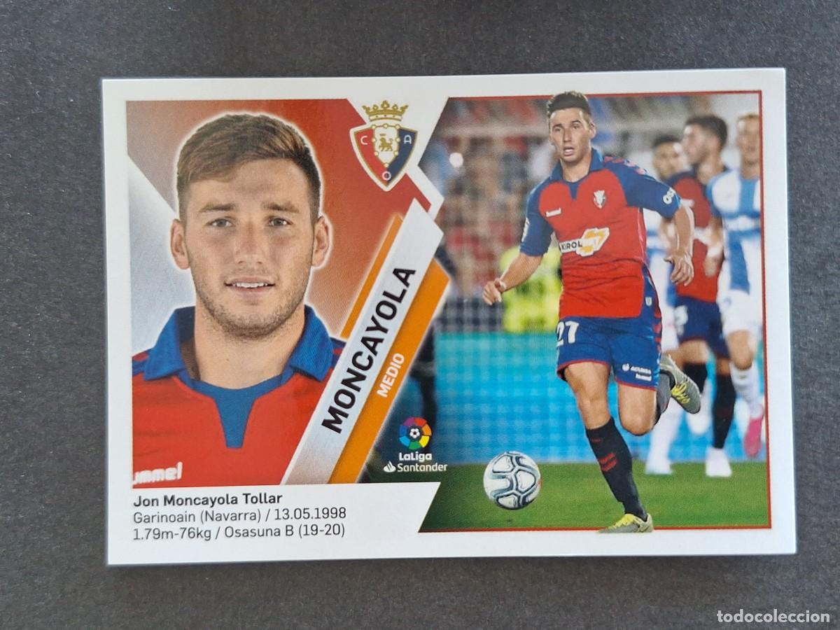 Cromos de f&uacute;tbol: L2 MONCAYOLA C. A. OSASUNA COLOCA LIGA ESTE 2019 2020 19 20 NUNCA PEGADO SIN PEGAR